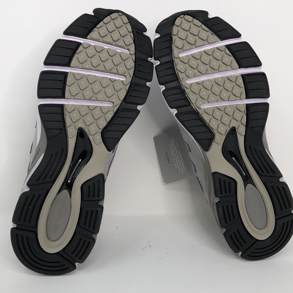 New Balance Mens 990 v4 Made In USA Grey Silver U990GR4 Running Shoes - Size 8.5 - Picture 14 of 15